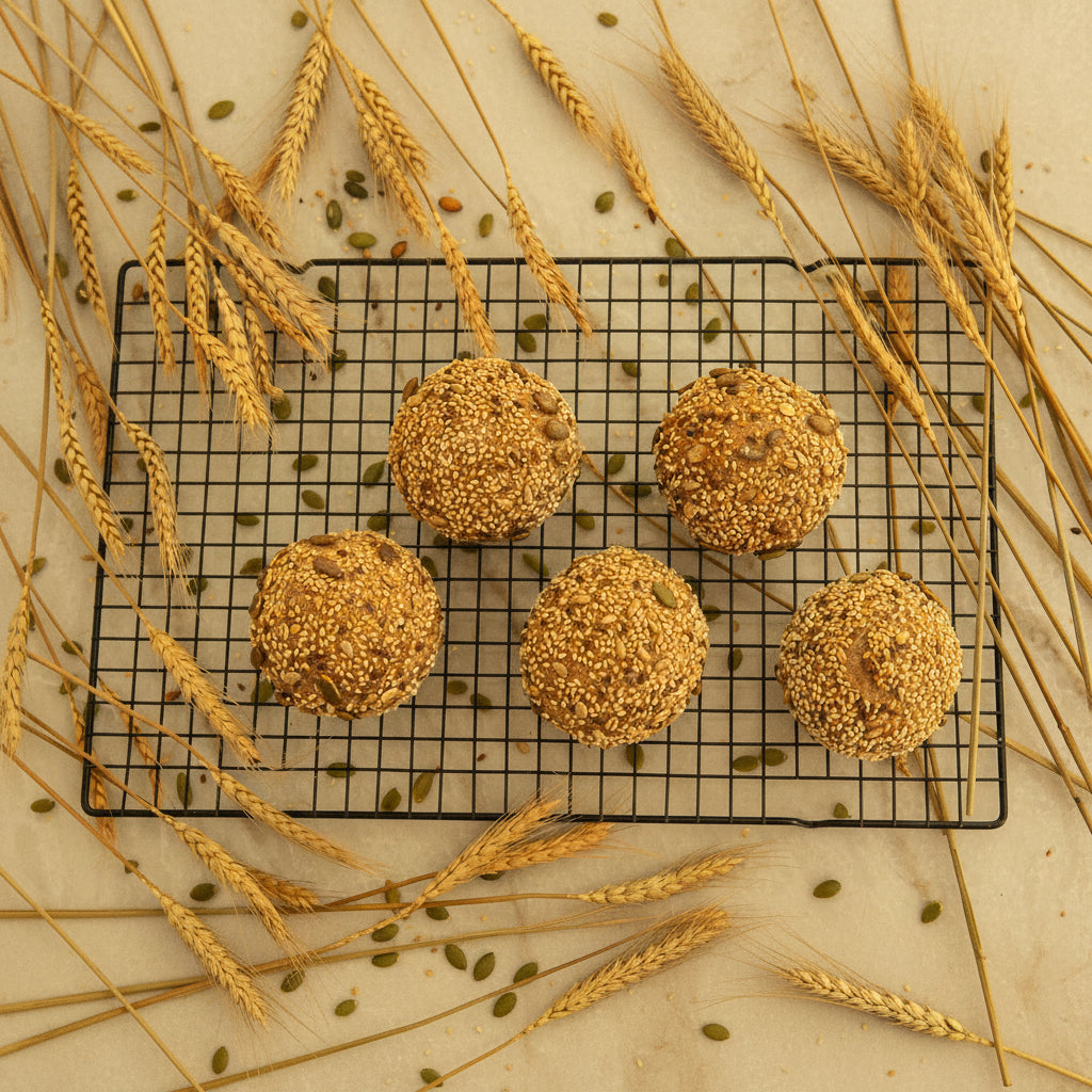 Sourdough Muffin Rolls