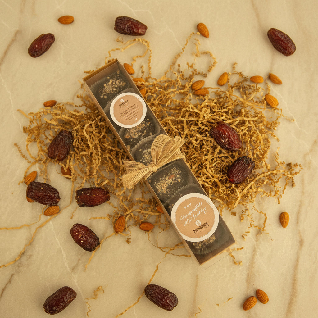 Choco Almond Stuffed Medjools