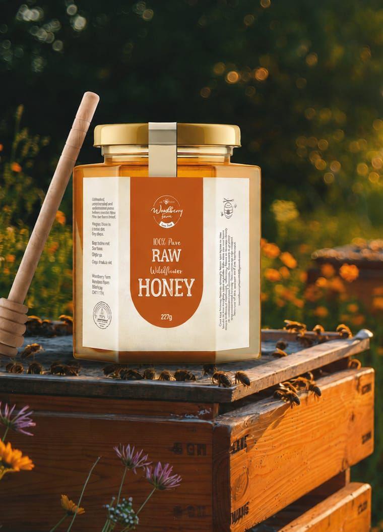 Tear and Share Apple and Honey Cluster